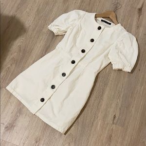 Zara puff sleeve dress